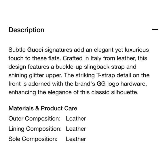 NIB Gucci Ballet Flat EU 38 US 8 Double G T-Strap Silver Glitter Shoes $920 - Picture 12 of 12